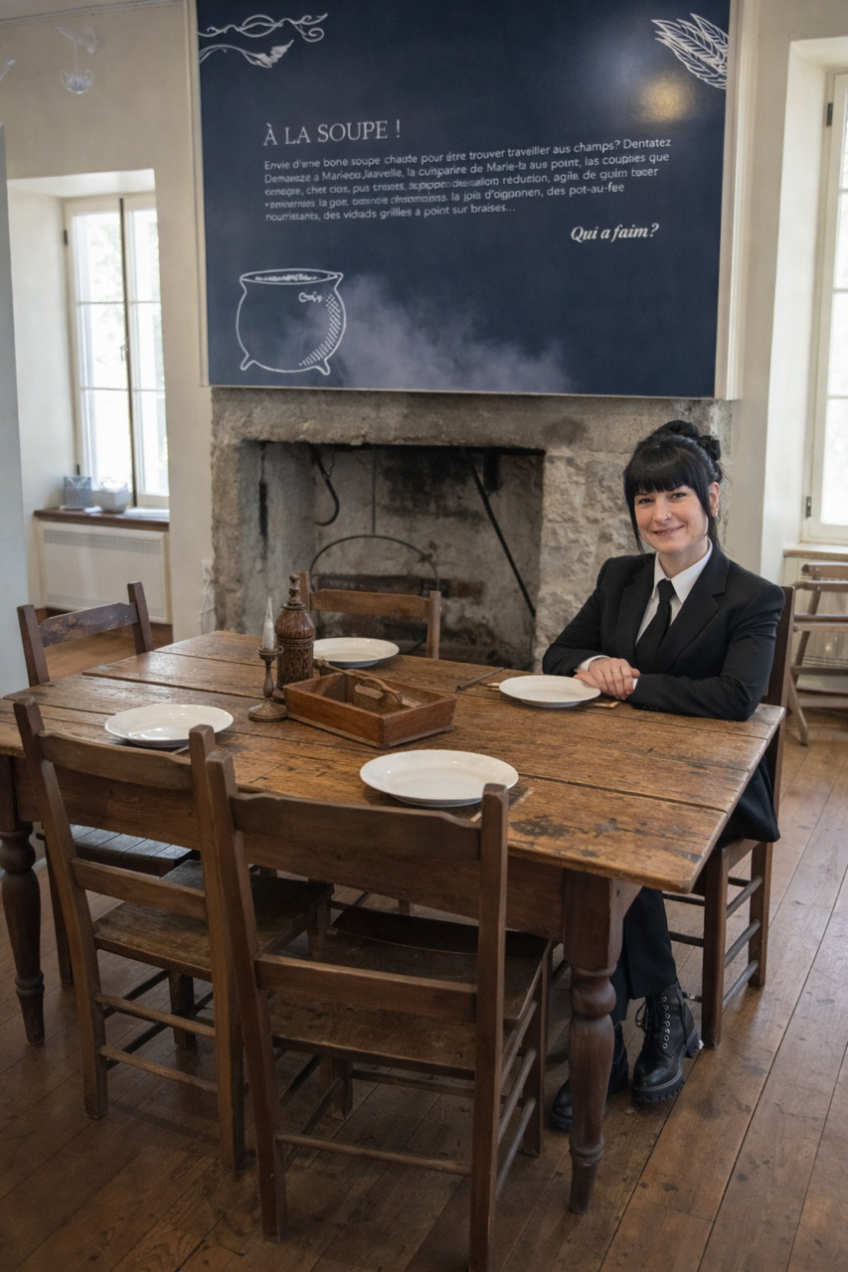 Claudia Tozzi, directrice générale du Musée La Grande Ferme